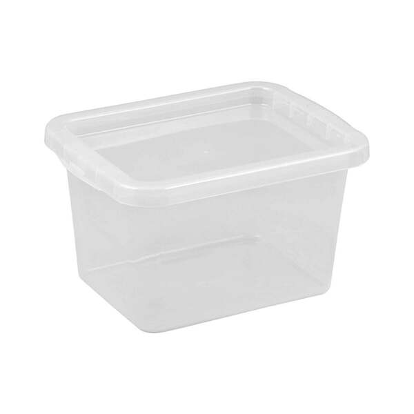 Bild 1 von Schrankbox 9 L transparent, Schrank-Organizer, Aufbewahrungsbox, Kunststoffbox