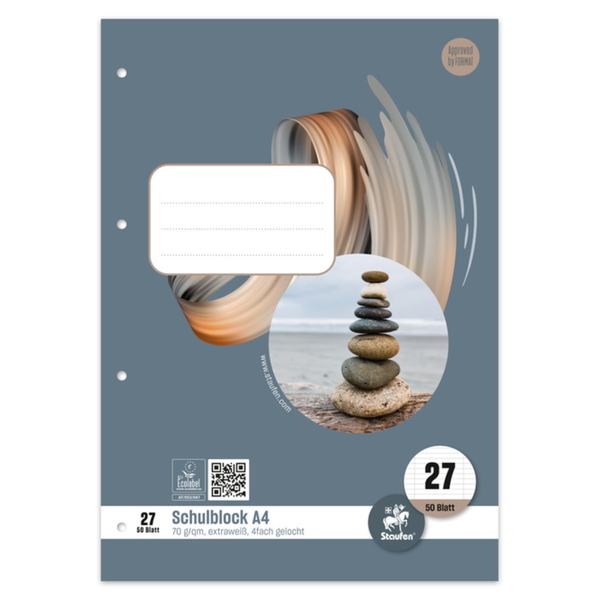 Bild 1 von Staufen - Premium Briefblock DIN A4 - Lineatur 27