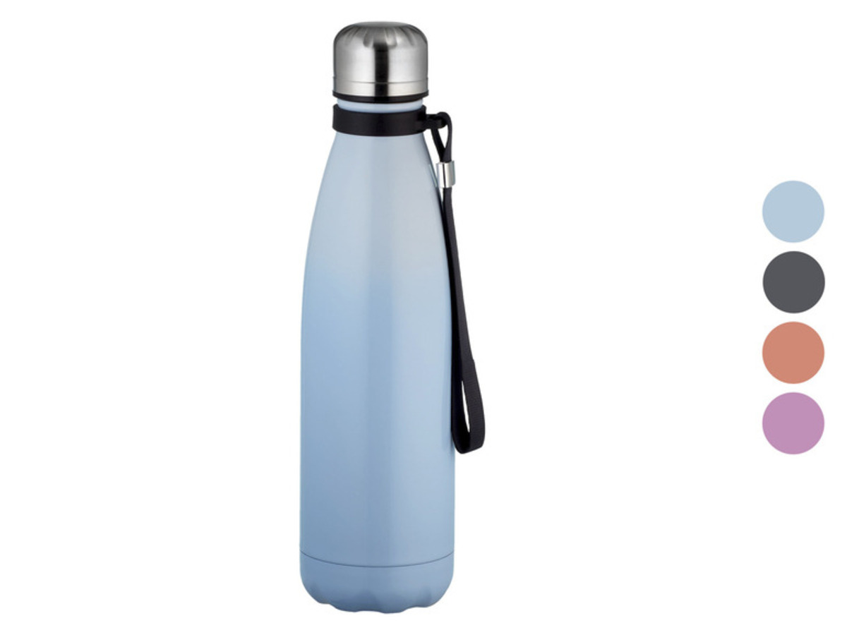 Bild 1 von ERNESTO® Edelstahl-Isolierflasche, 0,5 l, mit Schlaufe