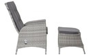 Bild 2 von Garten-Positionsstuhl Parma in weiß/grau
