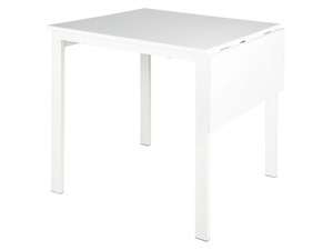 Livarno Home Tisch, mit klappbarer Tischplatte, weiß