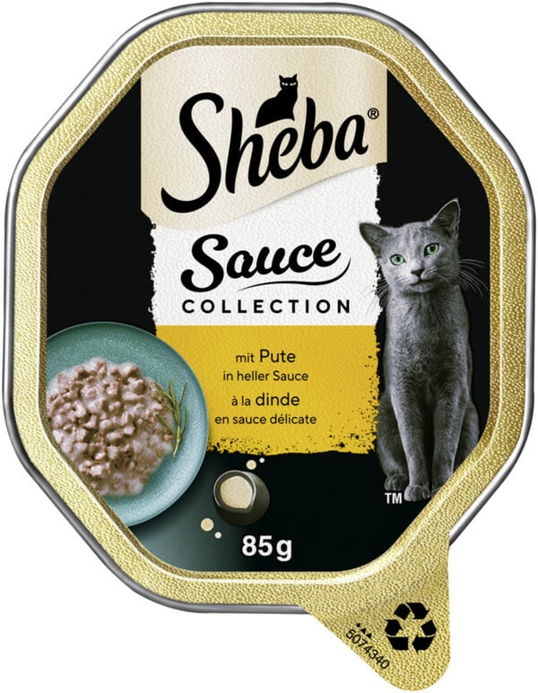 Bild 1 von Sheba Sauce Collection mit Pute in heller Sauce 85G