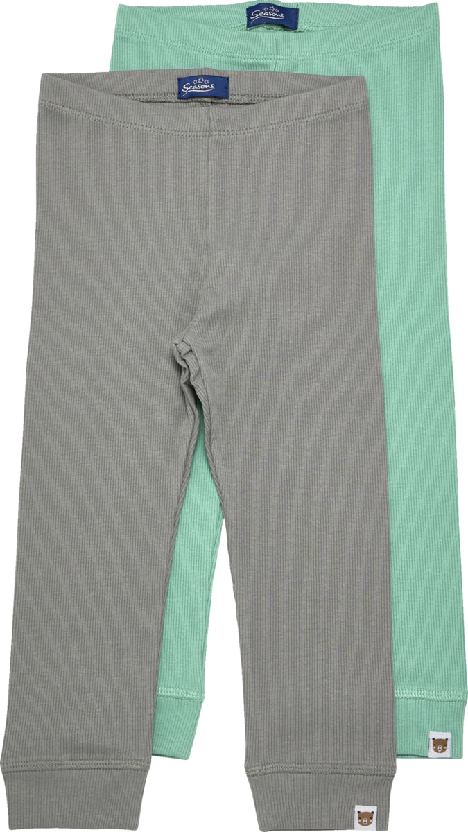 Bild 1 von IDEENWELT 2er Set Kinder-Leggings Gr. 74/80