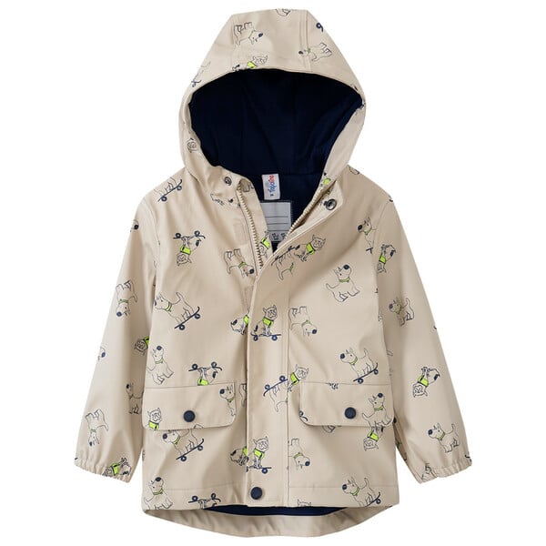 Bild 1 von Jungen Regenjacke mit Hunde-Motiven BEIGE