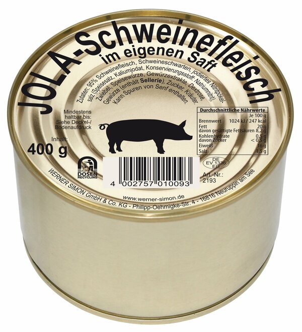 Bild 1 von JOLA-Schweinefleisch