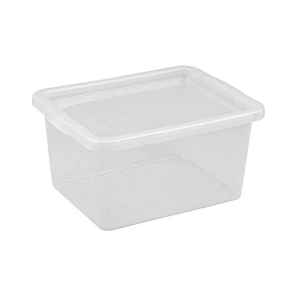 Bild 1 von Schrankbox 20 L transparent, Schrank-Organizer, Aufbewahrungsbox, Kunststoffbox
