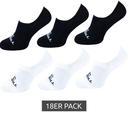 Bild 1 von 18 Paar O’Neill Invisible Sneaker-Socken Füßlinge für Damen, Herren & Kinder