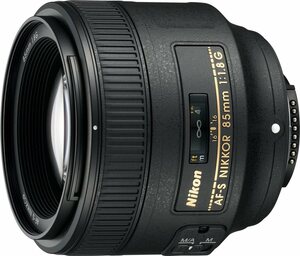 Nikon »AF-S NIKKOR 85 mm 1:1.8G« Objektiv, (INKL. HB-62 und CL-1015)