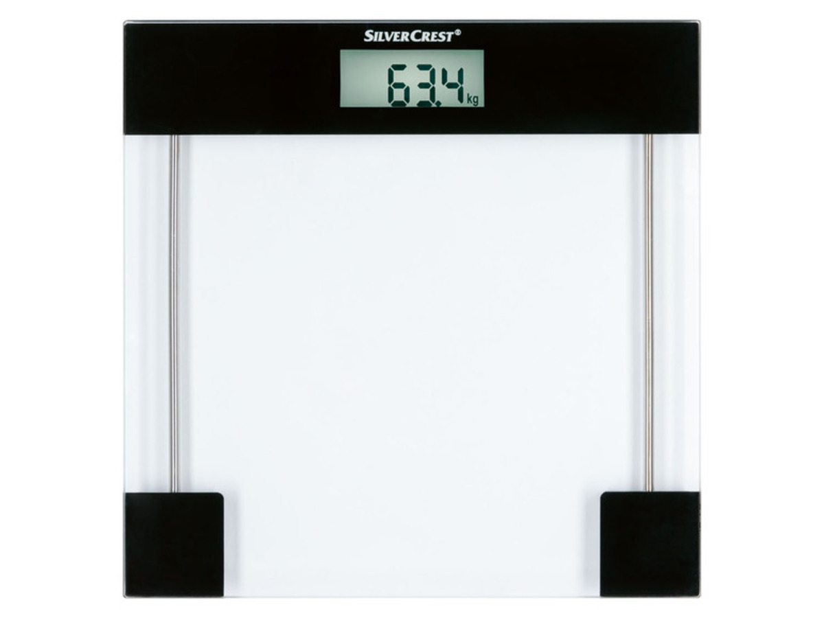 Bild 1 von SILVERCREST® Personenwaage, Glas, mit Batterie