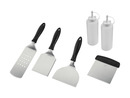 Bild 1 von GRILLMEISTER Edelstahl Grillspachtel Set 6 tlg.