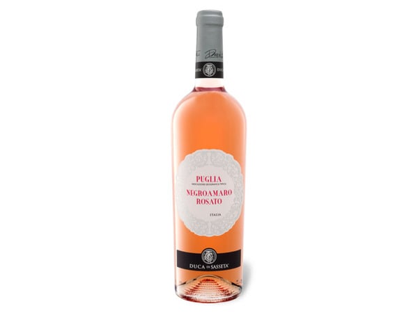 Bild 1 von Duca di Sasseta Negroamaro Rosato Puglia IGT halbtrocken, Roséwein 2021