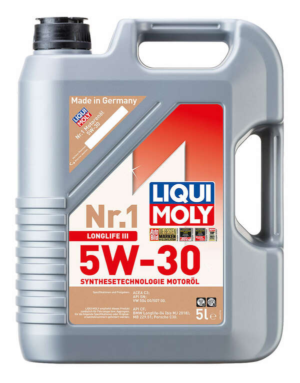 Bild 1 von LIQUI MOLY Motorenöl 5W-30 »Nr. 1 Longlife III«