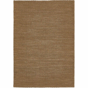 HOMCOM Teppich aus Wolle Taupe 190 x 130 x 1 cm