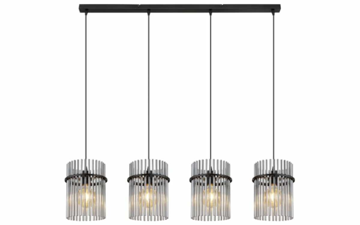 Bild 3 von Pendelleuchte Gorley, schwarz/rauchfarbig, 110 cm