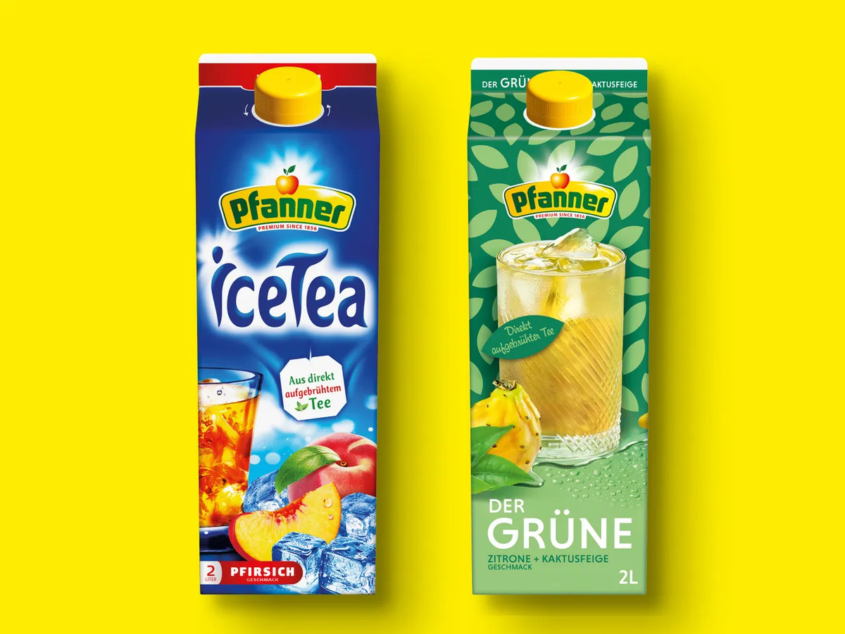 Bild 1 von Pfanner Eistee, 
         2 l
