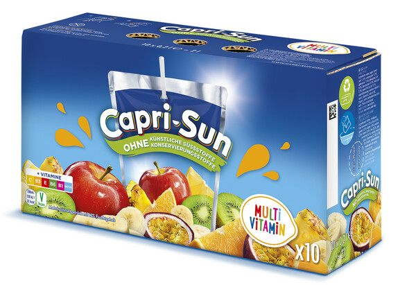 Bild 1 von Capri Sun Multivitamin 10x 0,2L