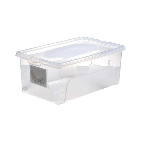 Bild 1 von Aufbewahrungsbox "Easybox" 10 L in transparent, Kunststoffbox