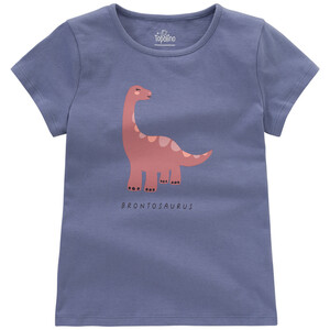 Mädchen T-Shirt mit Dino-Motiv LILA
