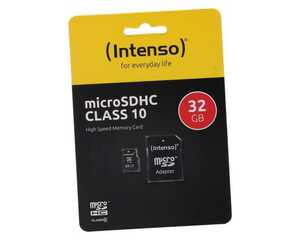 Speicherkarte Intenso, micro SDHC, 32GB