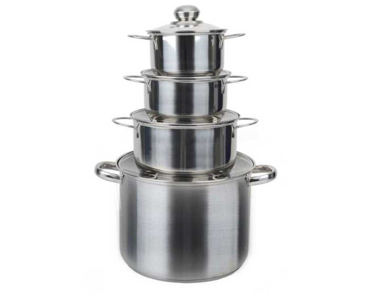 Bild 1 von Scotia Kochtopf Edelstahl mit Deckel, 16cm