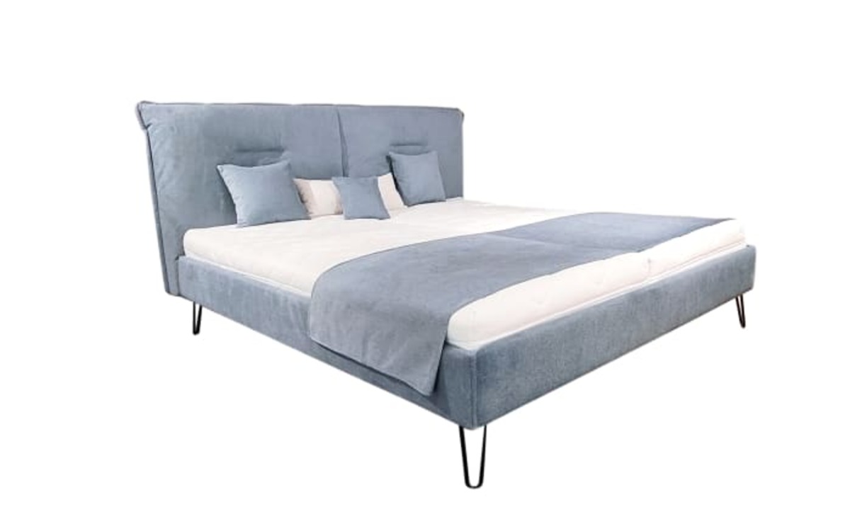 Bild 1 von Polsterbett Pallas Frame 4048, blau, 180 x 200 cm