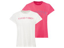 Bild 2 von ESMARA® Damen T-Shirts, 2 Stück, aus reiner Baumwolle