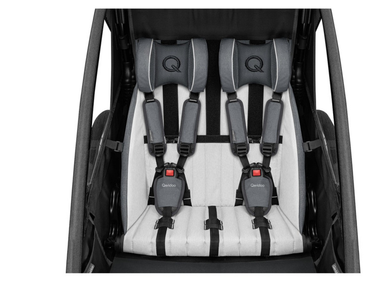 Bild 3 von Qeridoo Fahrradanhänger Sportrex2 2022 Limited Edition inkl. 2. Anhängerkupplung