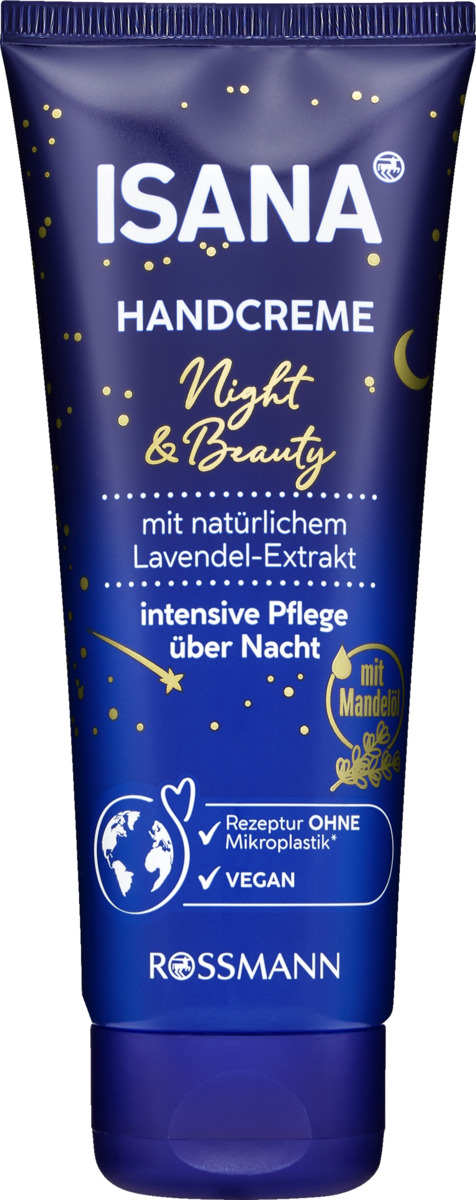 Bild 1 von ISANA Handcreme Night & Beauty, 100 ml