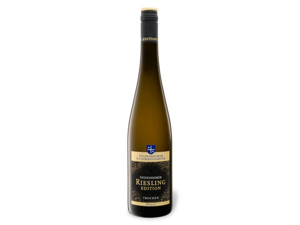Bild 1 von Deidesheimer Weinmanufaktur Riesling Edition QbA trocken, Weißwein 2020