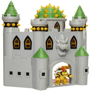 Super Mario - Spielset - Deluxe Bowser´s Castle - mit Bowser Figur