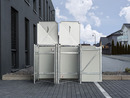 Bild 4 von HIDE Dänemark Mülltonnenbox, für Mülltonnen bis 240 Liter, mit Tür und Klappdeckel
