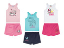 Bild 1 von Kleinkinder Mädchen Shorts und T-Shirt, 2-teilig, aus weicher Single-Jersey-Qualität
