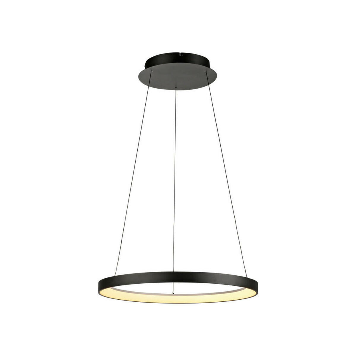 Bild 1 von Paul Neuhaus Led-Pendelleuchte, Schwarz, Metall, Kunststoff, F, 57x200x57 cm, Schutzklasse II (Schutzisoliert), Lampen & Leuchten, Leuchtenserien