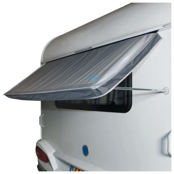 Bild 1 von BO-CAMP Caravan Fenster Markise Camping Wohnwagen Sonnen Schutz Keder 180 x 75cm