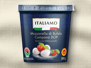 Italiamo Mozzarella di Bufala Campana DOP, 
         500 g