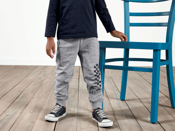 Bild 3 von LUPILU® Kleinkinder Jungen Sweathose, 2 Stück, mit hohem Baumwollanteil