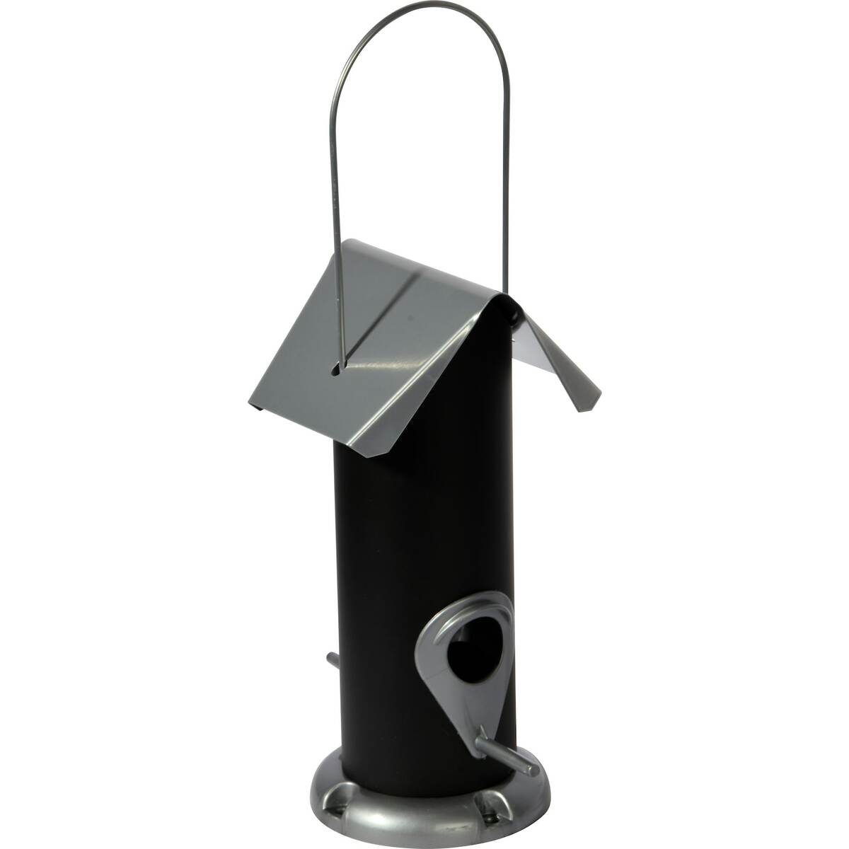 Bild 1 von Robuster Futterspender zum Aufhängen, Futtersäule für Vögel   ca. 11x11x23 cm