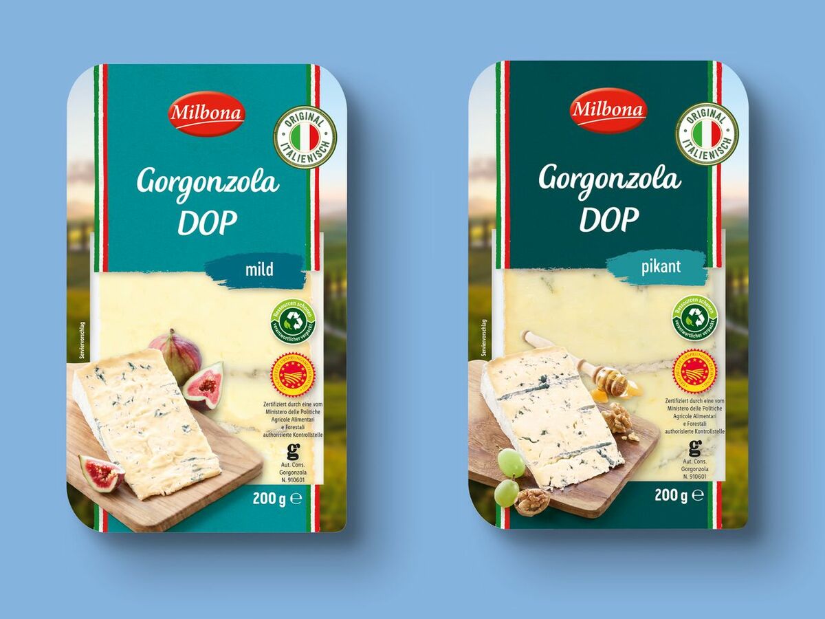 Bild 1 von Milbona Gorgonzola DOP, 
         200 g