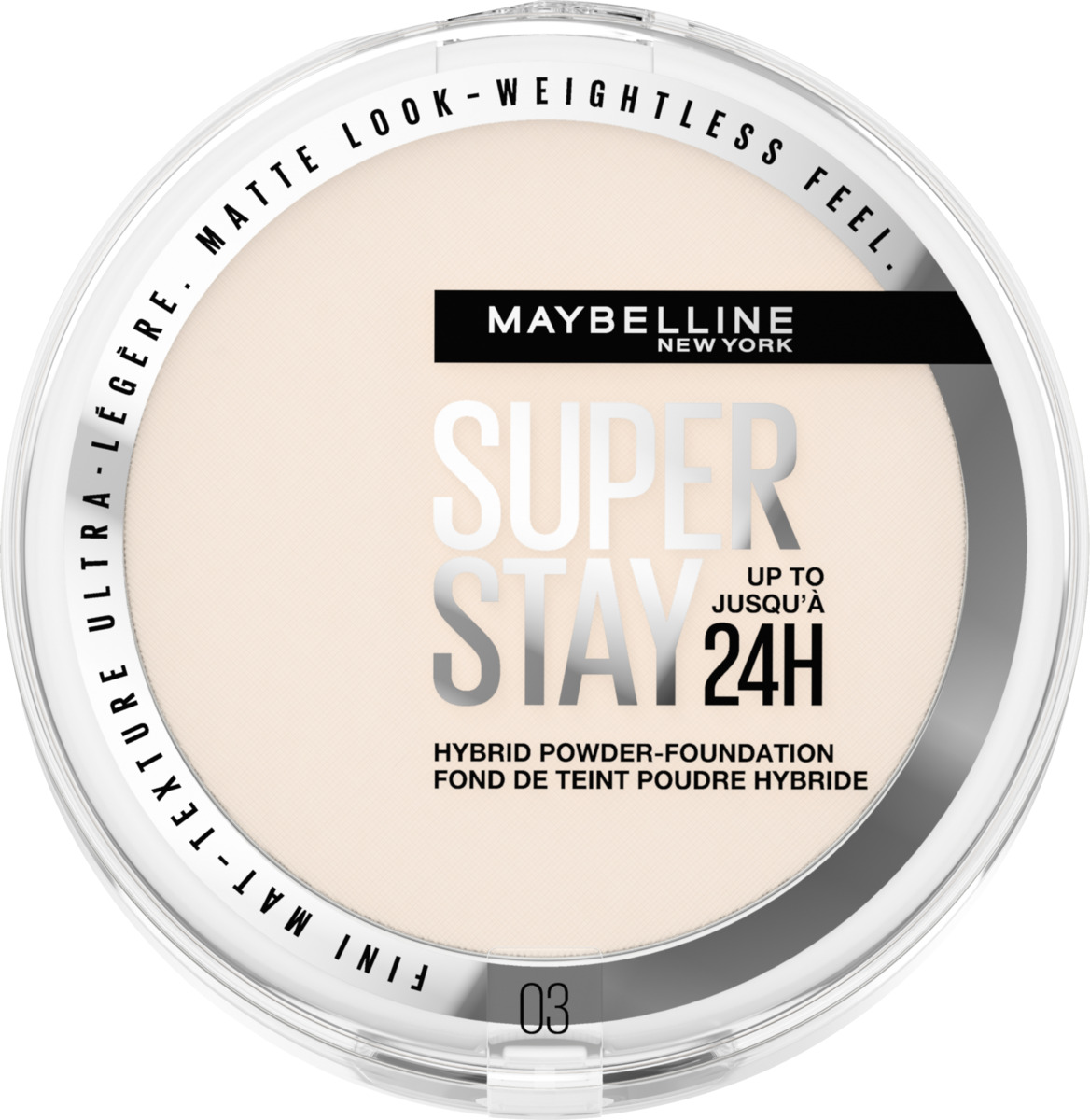 Bild 1 von Maybelline New York Super Stay 24H Hybrid Powder-Foundation - 03