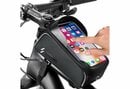Bild 1 von zggzerg Fahrradtasche »Wasserdicht Fahrrad Handytasche für Smartphones unter 6,5 Zoll, Fahrradtasche Lenkertasche mit Sonnenblende Kopfhörerloch TPU Touchscreen«