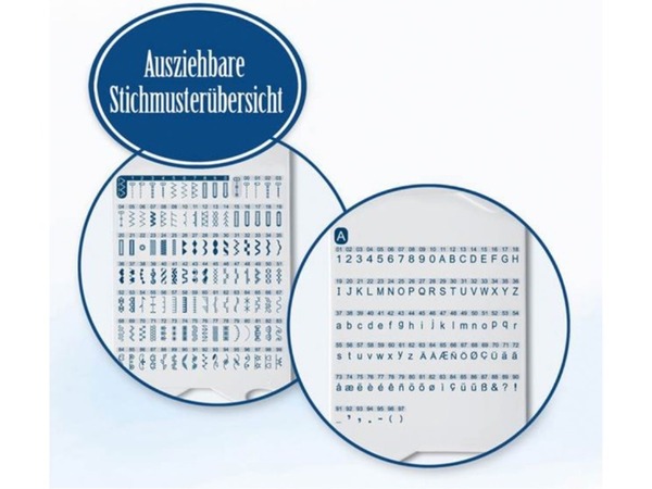 Bild 4 von Carina Computer Nähmaschine »Professional«, 202 Stichprogramme, 11 automatische Knopflöcher