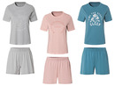 Bild 1 von esmara® Damen Pyjama aus reiner Baumwolle