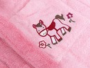 Bild 3 von Egeria Bademantel Baby «Pony rosa», reine Baumwolle, verschiedene Größen, Stickerei
