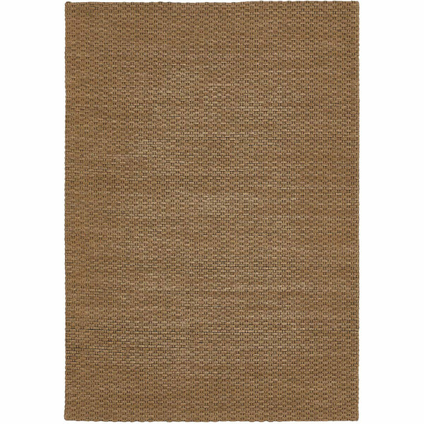 Bild 1 von HOMCOM Teppich aus Wolle Taupe 140 x 70 x 1 cm