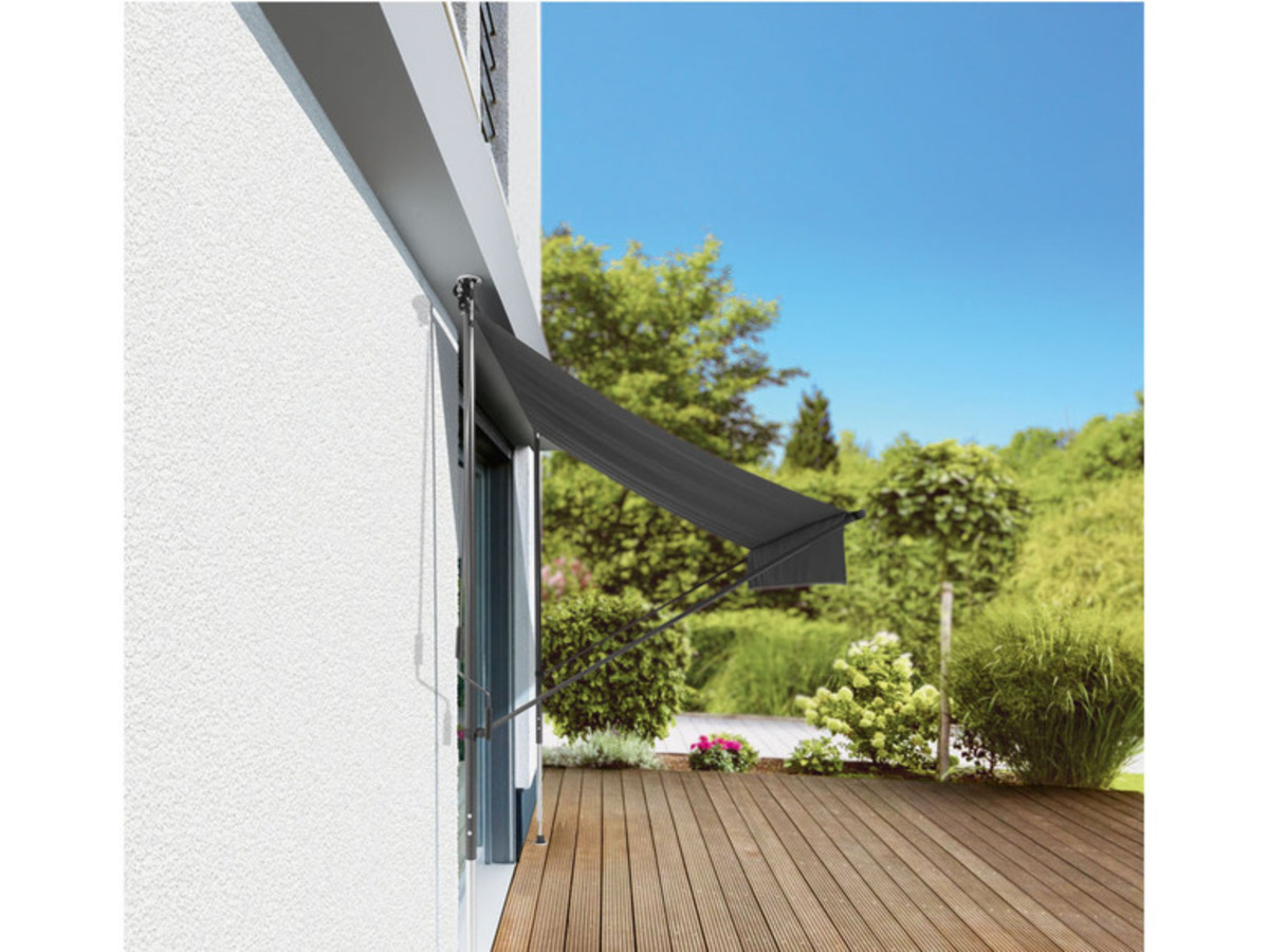 Bild 3 von Livarno Home Klemmmarkise, 200x150 cm, anthrazit