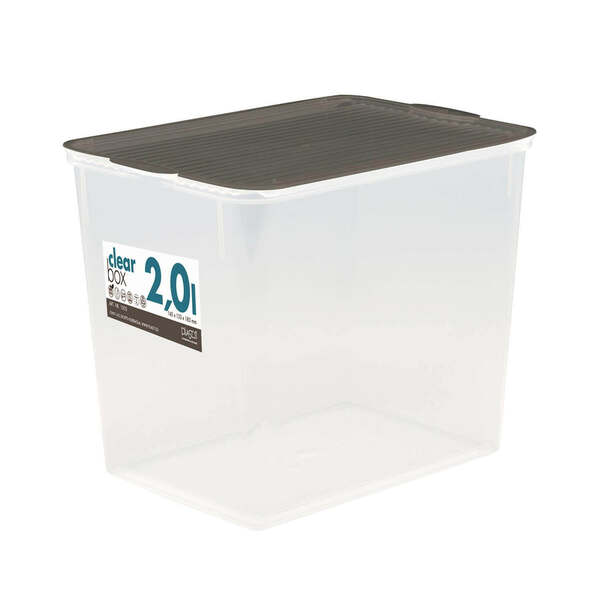 Bild 1 von Aufbewahrungsbox 2 L mit Deckel, Kunststoffbox