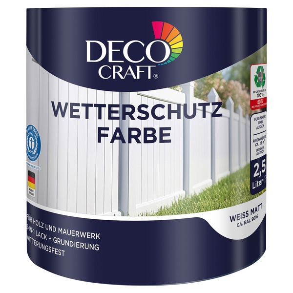 DECO CRAFT WetterschutzFarbe 2,5 l von ALDI SÜD ansehen!