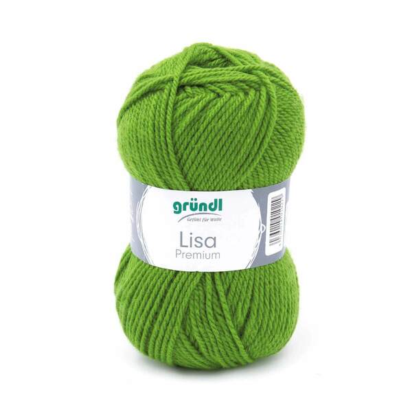 Bild 1 von Wolle "Lisa Premium uni" 50 g maigrün