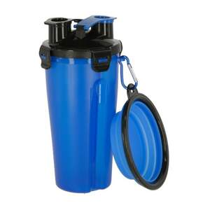 Haustierzubehör - Futter- und Wasserbehälter - blau