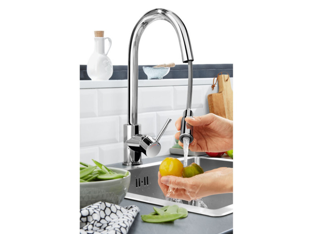Bild 2 von Livarno Home Design Küchenarmatur, mit Brauseschlauch